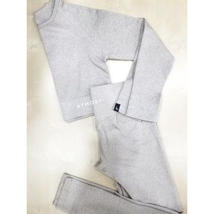 NWOT | ATMOST | Rib Crop Top & Leggings | M/L